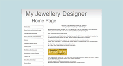 Desktop Screenshot of myjewellerydesigner.co.uk