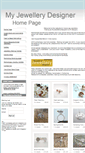 Mobile Screenshot of myjewellerydesigner.co.uk